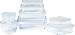 Pyrex - Cook & Freeze Schaal Met Deksel Set Van 8 Stuks - Transparant/Wit -Tefal Keuken Verkoopwinkel 1200x573