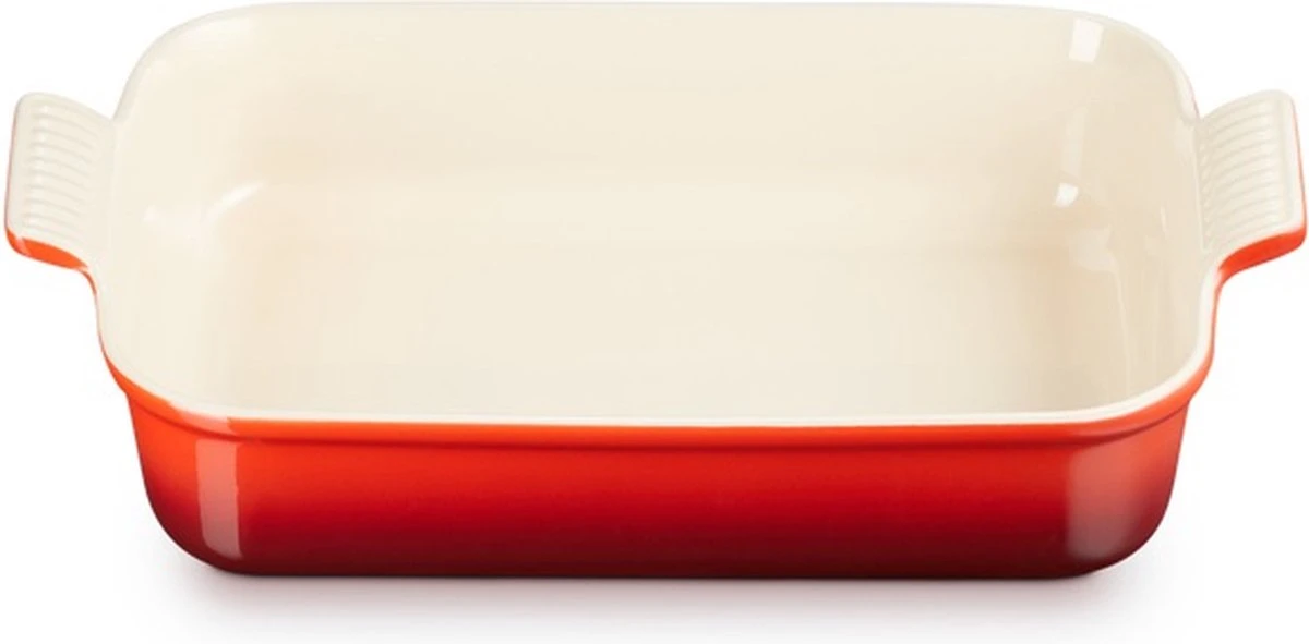 Le Creuset Ovenschaal Heritage Kersenrood 32 X 24 X 7.5 Cm 4 Le Creuset Ovenschaal Heritage Kersenrood 32 X 24 X 7.5 Cm - Afbeelding 4