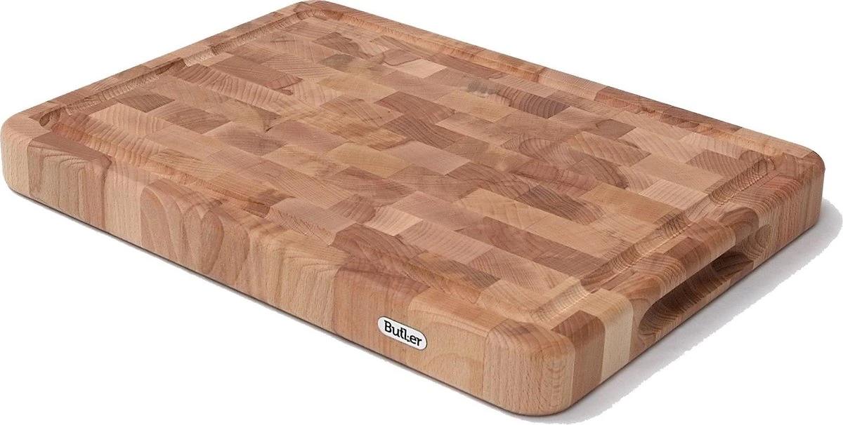 Butler Betulla - Snijplank Met Ril - 40 X 30 Cm 1 Butler Betulla - Snijplank Met Ril - 40 X 30 Cm