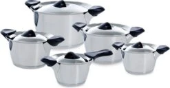 BK Q-linair Classic Pannenset - 5 Delig - RVS - Veilig Afgietsysteem - Inductie -Tefal Keuken Verkoopwinkel 1200x620 1