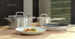 Tefal Virtuoso Pannenset 4-delig - Kookpan Ø 16/20/24 Cm + Steelpan Ø 16 Cm -Tefal Keuken Verkoopwinkel 1200x633
