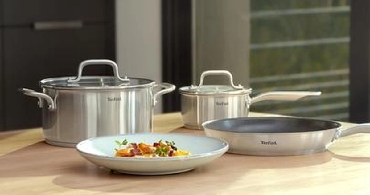 Tefal Virtuoso Pannenset 5 Delig - Hoge Kookpan Ø 22 Cm + Steelpan Ø 16 Cm + Kookpannen Ø 18/20/24 Cm 20 Tefal Virtuoso Pannenset 5 Delig - Hoge Kookpan Ø 22 Cm + Steelpan Ø 16 Cm + Kookpannen Ø 18/20/24 Cm - Afbeelding 20