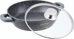 Cheffinger 28cm Lage Kookpot / Braadpan - CF-SC28 -Tefal Keuken Verkoopwinkel 1200x637