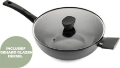 ISENVI Avon Keramische Wok Met Deksel 36 CM - Ergo Greep -Tefal Keuken Verkoopwinkel 1200x692
