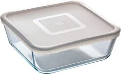 Pyrex - Cook & Freeze Schaal Vierkant Met Deksel 15 X 15cm - Transparant -Tefal Keuken Verkoopwinkel 1200x733 3