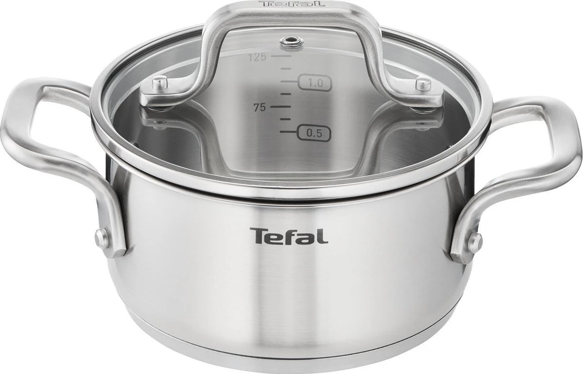 Tefal Virtuoso Pannenset 5 Delig - Hoge Kookpan Ø 22 Cm + Steelpan Ø 16 Cm + Kookpannen Ø 18/20/24 Cm 8 Tefal Virtuoso Pannenset 5 Delig - Hoge Kookpan Ø 22 Cm + Steelpan Ø 16 Cm + Kookpannen Ø 18/20/24 Cm - Afbeelding 8