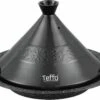 TEFFO | Luxe Tajine Inductie - Tagine - 30cm - Inductie - Zwart