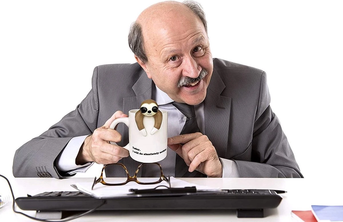 Decodyne Luiaard Luie Grappige Koffiemok, Grappige Cadeaus Voor Vrouwen En Mannen 35 Cl 2 Decodyne Luiaard Luie Grappige Koffiemok, Grappige Cadeaus Voor Vrouwen En Mannen 35 Cl - Afbeelding 2