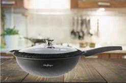 Chefflinger Wokpan - Antiaanbak - 32cm -Tefal Keuken Verkoopwinkel 1200x787 1