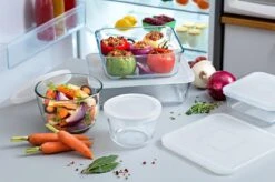 Pyrex - Cook & Freeze Schaal Met Deksel Set Van 8 Stuks - Transparant/Wit -Tefal Keuken Verkoopwinkel 1200x798 10