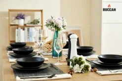 Buccan Borden Set - Matt Onyx - Zwart - 18pcs -Tefal Keuken Verkoopwinkel 1200x799 68