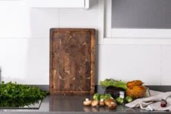 VDN Professionele Snijplank Acacia Hout Met Sapgeul En Handvatten – Hakblok 26x38x3.5 Cm -Tefal Keuken Verkoopwinkel 1200x800 102