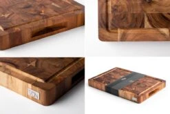 VDN Professionele Snijplank Acacia Hout Met Sapgeul En Handvatten – Hakblok 26x38x3.5 Cm -Tefal Keuken Verkoopwinkel 1200x800 103
