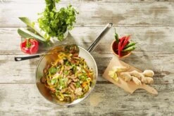 Demeyere Wok - Ø 30 Cm - Vlakke Bodem -Tefal Keuken Verkoopwinkel 1200x800 12