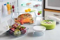 Pyrex - Cook & Freeze Schaal Met Deksel Set Van 4 Stuks - Transparant/Wit -Tefal Keuken Verkoopwinkel 1200x800 145