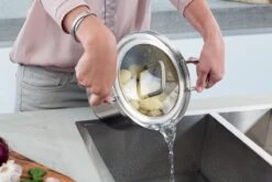 BK Q-linair Master Glas Pannenset - 5-delig - Glazen Deksel - Veilig Afgietsysteem - Inductie -Tefal Keuken Verkoopwinkel 1200x800 40