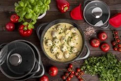 Smile 10-Delige Pannenset - Anti Aanbaklaag - Vaatwasser Bestendig - Zwart - MGK-17 -Tefal Keuken Verkoopwinkel 1200x800 67