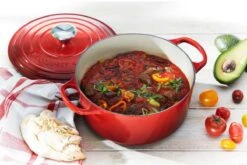 Le Creuset Signature Braadpan - 4,2 L - 24 Cm - Kersenrood -Tefal Keuken Verkoopwinkel 1200x800 80