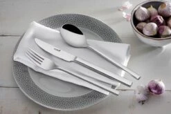 Sola Bestekset Montreux - Modern - 12 Persoons - 100 Delig - Zilverwit Edelstaal 18/10 - RVS - Zilver -Tefal Keuken Verkoopwinkel 1200x801 1