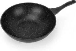 Swiss Pro+ Wokpan - Met Glazen Deksel - 28cm - Zwart -Tefal Keuken Verkoopwinkel 1200x805 4