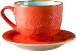 Vivi Oggi - Koffiekopjes Set Van 6 - Ø 9cm - Cappuccino - Kop En Schotel - 150 Ml - Italië -Tefal Keuken Verkoopwinkel 1200x805 5