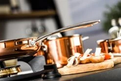 Koekenpan Ø26cm Met Deksel - Inductie - Koper - DUCQ -Tefal Keuken Verkoopwinkel 1200x807