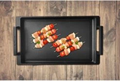 Eurolux Teppanyaki Plaat Met Grepen - 41 X 24 X 2.5 Cm - Zwart - Aluminium - Geschikt Voor Alle Warmtebronnen -Tefal Keuken Verkoopwinkel 1200x809 1