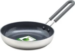 GreenPan Mini Koekenpan 14cm - Zilver - Inductie - PFAS-vrij 17 GreenPan Mini Koekenpan 14cm - Zilver - Inductie - PFAS-vrij -Tefal Keuken Verkoopwinkel 1200x811