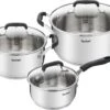 Tefal Cook & Cool E493S6 - Set 3-delig (kookpan 20/24 + Steelpan 16)