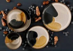 Palmer Serviesset Aquarel Stoneware 6-persoons 24-delig Beige Blauw -Tefal Keuken Verkoopwinkel 1200x838 4