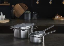 Tefal Nordica Pannenset 4 Delig - Steelpan Ø16 Cm & Kookpan Ø 18 + Ø 20 + Ø 24 Cm -Tefal Keuken Verkoopwinkel 1200x870