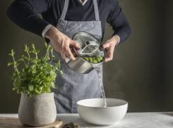 Sola Pannenset Juvia - 4 Delig - Ø 16,16,18,20 Cm - Zilver - RVS - Sandwichbodem -Tefal Keuken Verkoopwinkel 1200x889