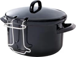 BK Fortalit Frituurpan Ø24 Cm - Zwart - Emaille - Inductie -Tefal Keuken Verkoopwinkel 1200x896 2