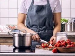 BK Q-linair Master Glas Pannenset - 5-delig - Glazen Deksel - Veilig Afgietsysteem - Inductie -Tefal Keuken Verkoopwinkel 1200x900 17