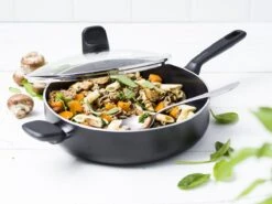 GreenPan Memphis Hapjespan 28cm - Zwart - Inductie - PFAS-vrij -Tefal Keuken Verkoopwinkel 1200x900 23