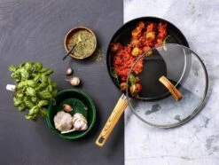 Gero Mark Hapjespan Met Deksel Ø 28 Cm - Aluminium - Inductie - PFAS-vrij -Tefal Keuken Verkoopwinkel 1200x906 13