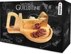 MikaMax Worst Guillotine - Worstsnijder - Worst Snijplank - Sausage Guillotine - Makkelijk Schoon Te Maken - RVS Mes - Bamboe - 30 X 19cm -Tefal Keuken Verkoopwinkel 1200x930 3