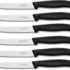 Victorinox Tafelmes 6 Stuks Zwart Krom Heft