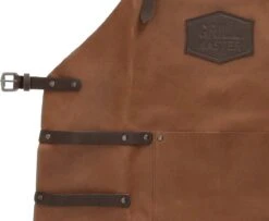 Old West BBQ Schort Barbecue Schort Leer - Cognac Bruin -Tefal Keuken Verkoopwinkel 1200x988