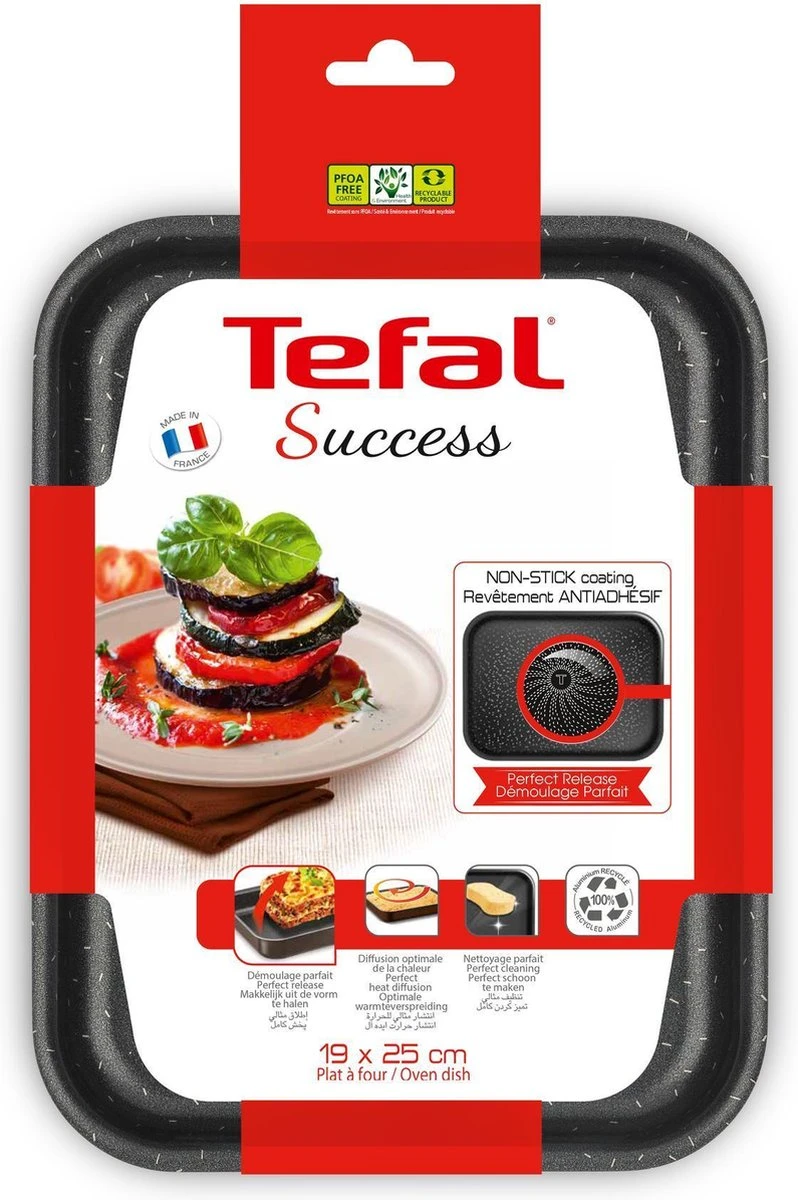 Tefal Success Ovenware Ovenschotel - 20 X 26 Cm 4 Tefal Success Ovenware Ovenschotel - 20 X 26 Cm - Afbeelding 4