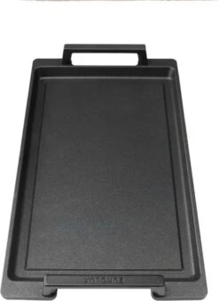 Eurolux Teppanyaki Plaat Met Grepen - 41 X 24 X 2.5 Cm - Zwart - Aluminium - Geschikt Voor Alle Warmtebronnen -Tefal Keuken Verkoopwinkel 878x1200
