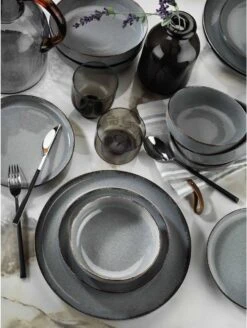 Palmer Serviesset Antigo Porselein 4-persoons 16-delig Blauw -Tefal Keuken Verkoopwinkel 904x1200