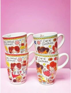 Blond Amsterdam Even Bijkletsen Beker XL 500 Ml - Mint Rand -Tefal Keuken Verkoopwinkel 910x1200 2