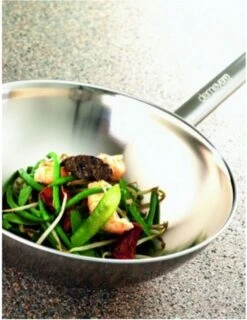 Demeyere Wok - Ø 30 Cm - Vlakke Bodem -Tefal Keuken Verkoopwinkel 925x1200