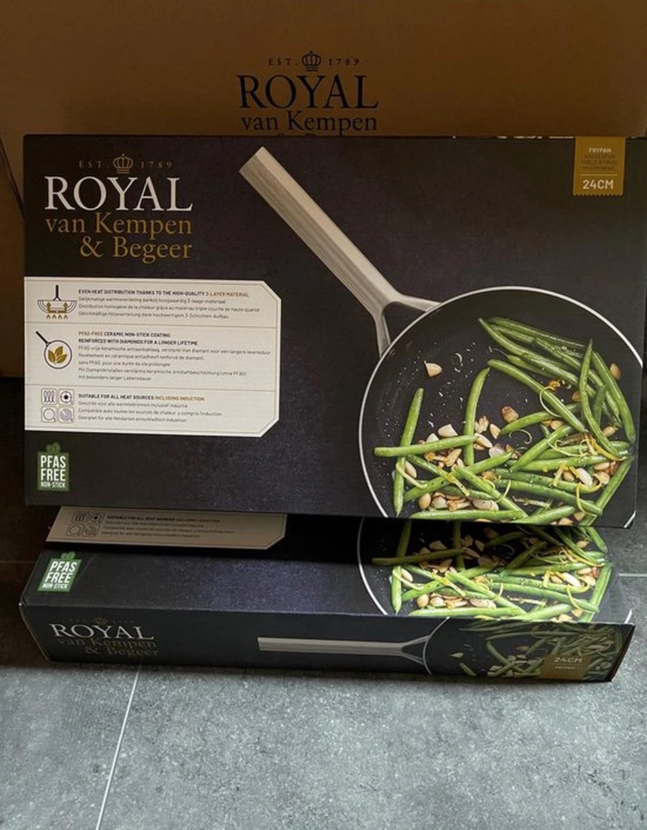 Royal Van Kempen En Begeer - Koekenpan - 24 Cm 1 Royal Van Kempen En Begeer - Koekenpan - 24 Cm