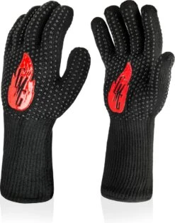 Tefal Keuken Verkoopwinkel 24 The Original Grill Master Gloves - Oven Handschoen - Hittebestendig - Tot 800 Graden Celsius - Grill Handschoen - Aramid - Oven - Gasfornuis - Koken - Cadeautip