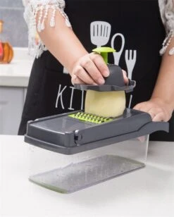 Merkloos Mandoline – Multifunctionele Groentesnijder – Nicer Dicer -Tefal Keuken Verkoopwinkel 963x1200