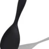 Doodadeals® Siliconen Rijstlepel - Rijst Opscheplepel - Rijstlepel Kunststof - Zwart - 1 Stuk